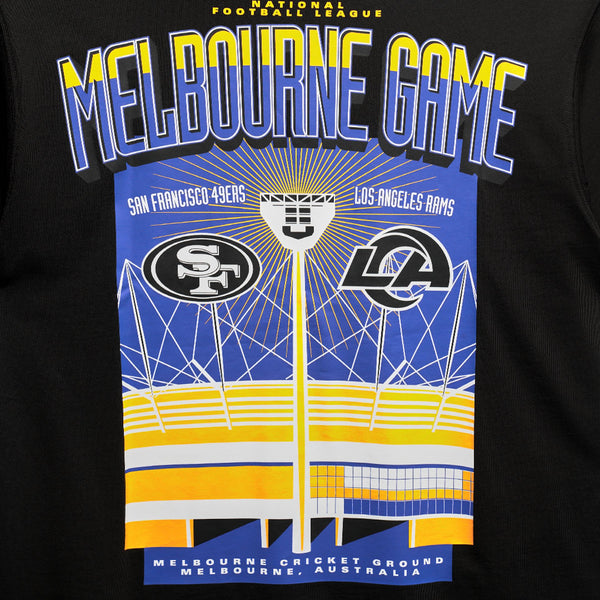 Los Angeles Rams Steel Hoodie Black - 5
