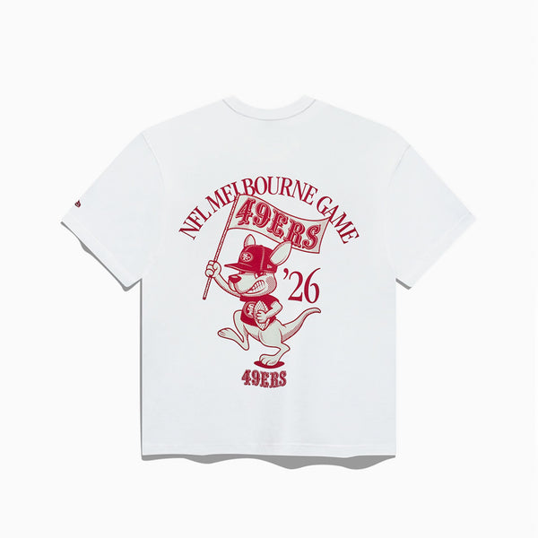 San Francisco 49ers Kngr Flg T-Shirt White - 2