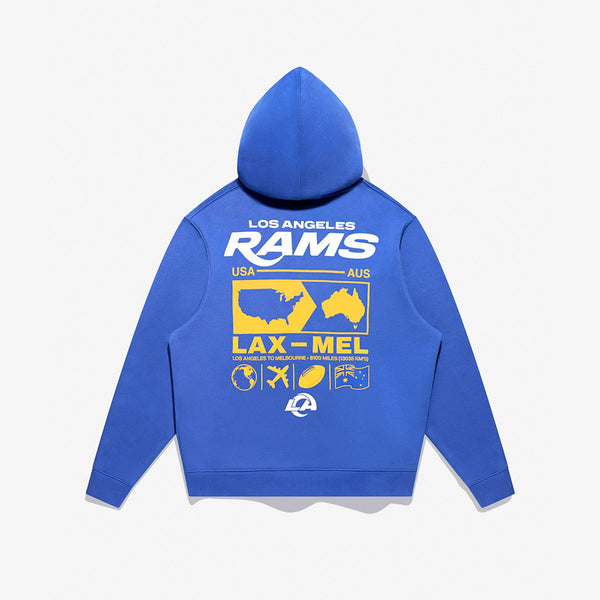 Los Angeles Rams LA to Melbourne Hoodie Charcoal - 2