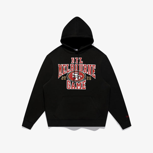 San Francisco 49ers Melbourne Game Hoodie Black - 1