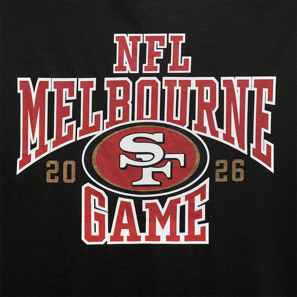 San Francisco 49ers Melbourne Game Hoodie Black - 4
