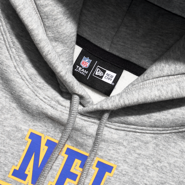 Los Angeles Rams NFL Melbourne 2026 Script Hoodie Grey Marle