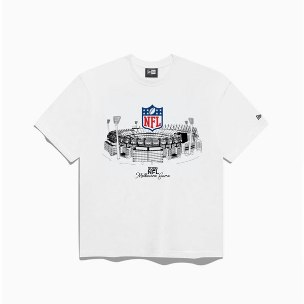 NFL Melbourne 2026 Stadium T-Shirt White
