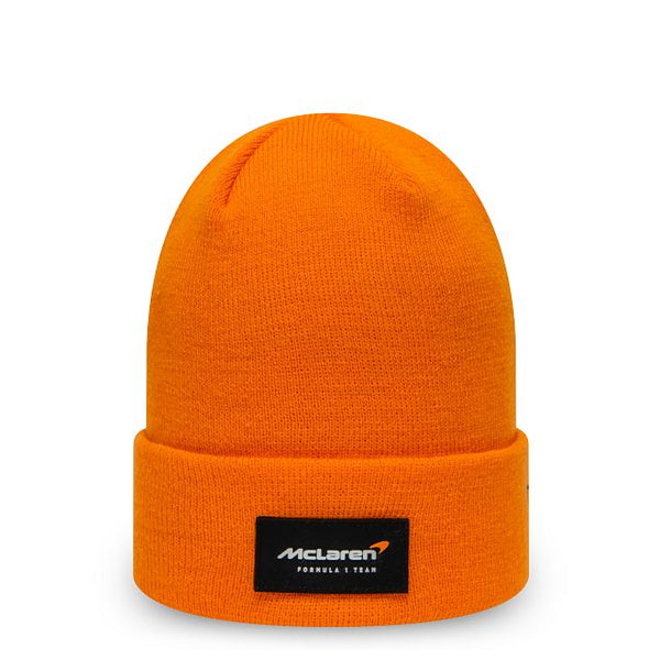 McLaren F1 Racing Team Essential Orange Cuff Beanie New Era