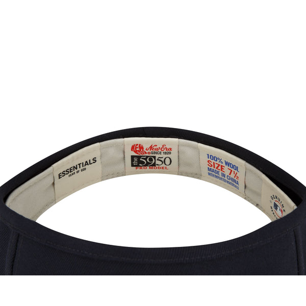 Fear Of God Essentials Navy Fitted Visor