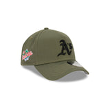 Oakland Athletics Olive World Series 9FORTY A-Frame Snapback New Era