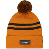 McLaren Racing Orange Beanie with Pom New Era