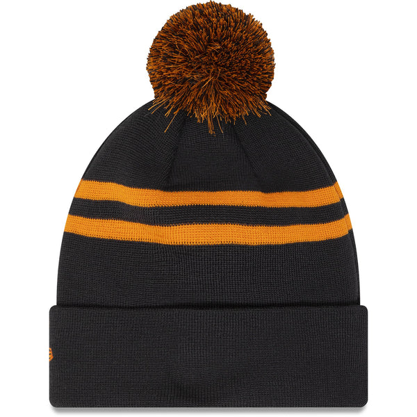 McLaren Racing Black Beanie with Pom