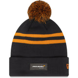 McLaren Racing Black Beanie with Pom New Era