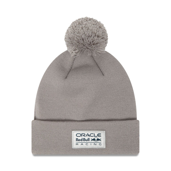 Oracle Red Bull Racing Essentials Navy Beanie with Pom
