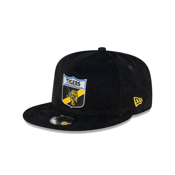 Richmond Tigers Black Corduroy The Golfer Snapback New Era