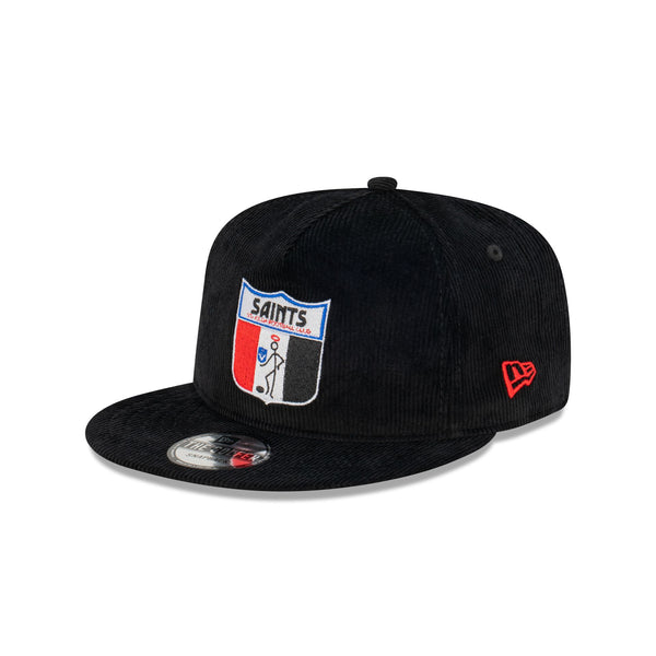 St. Kilda Saints Black Corduroy The Golfer Snapback New Era