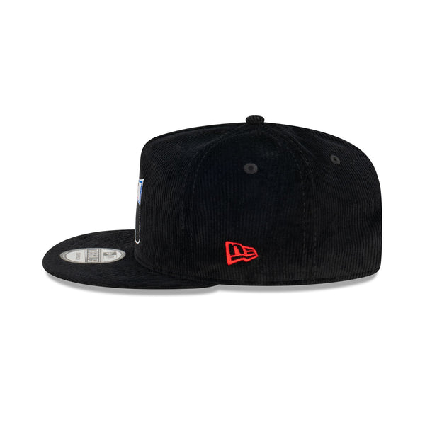 St. Kilda Saints Black Corduroy The Golfer Snapback