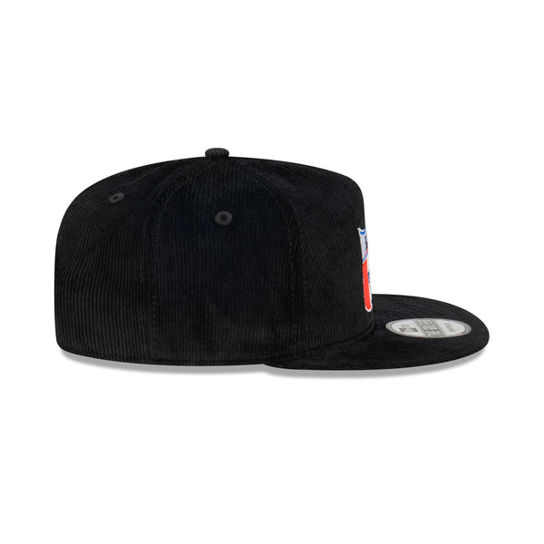 St. Kilda Saints Black Corduroy The Golfer Snapback
