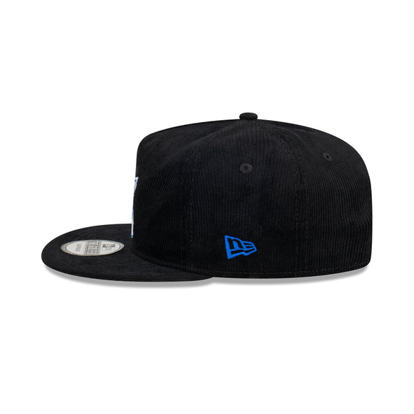North Melbourne Kangaroos Black Corduroy The Golfer Snapback