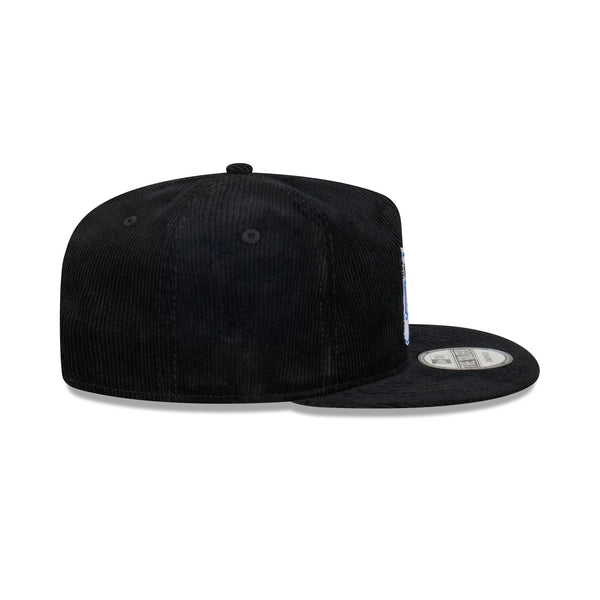 North Melbourne Kangaroos Black Corduroy The Golfer Snapback