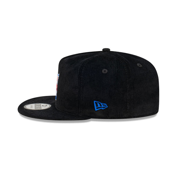 Western Bulldogs Black Corduroy The Golfer Snapback
