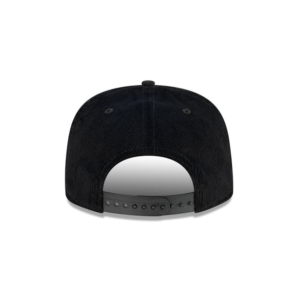 West Coast Eagles Black Corduroy The Golfer Snapback