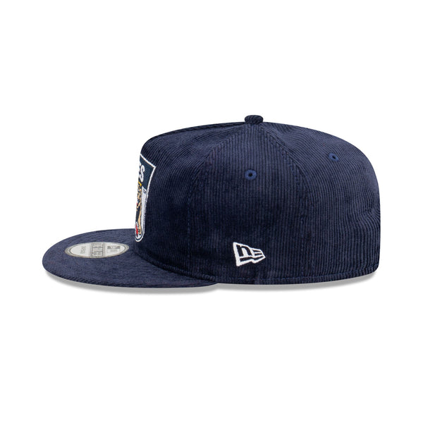Carlton Blues Mascot Corduroy The Golfer Snapback Hat