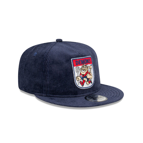 Melbourne Demons Mascot Corduroy The Golfer Snapback Hat