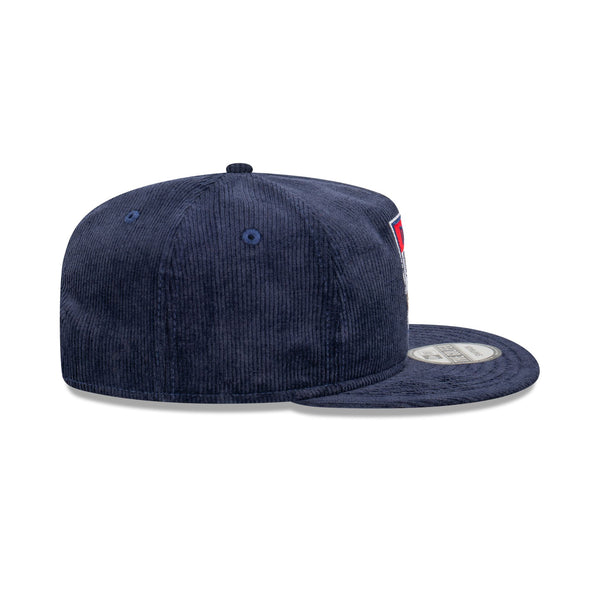 Melbourne Demons Mascot Corduroy The Golfer Snapback Hat