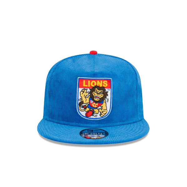 Brisbane Lions Mascot Corduroy The Golfer Snapback Hat