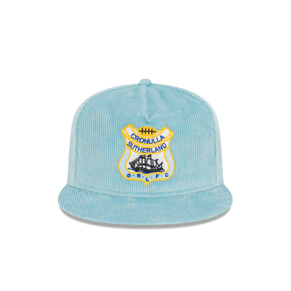 Cronulla Sutherland Sharks Heritage Corduroy The Golfer Snapback Hat