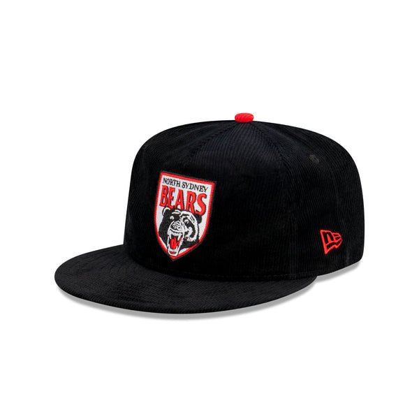 North Sydney Bears Heritage Corduroy The Golfer Snapback Hat