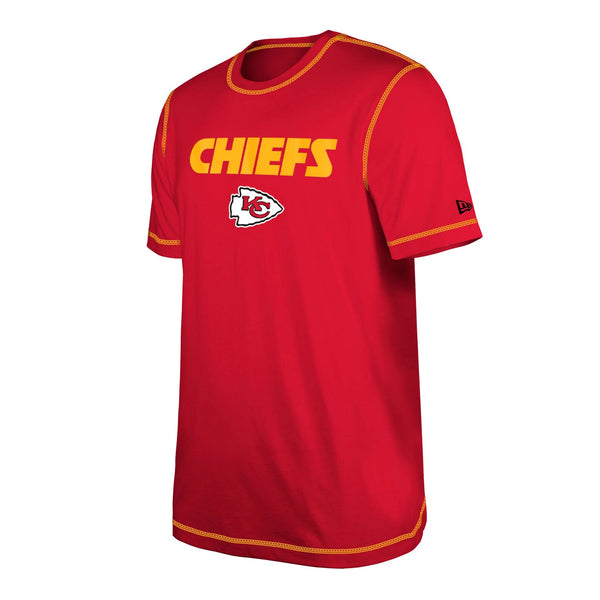 Kansas City Chiefs Official Team Colours Sideline T-Shirt