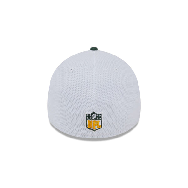 Green Bay Packers White Sideline 39THIRTY Stretch Fit