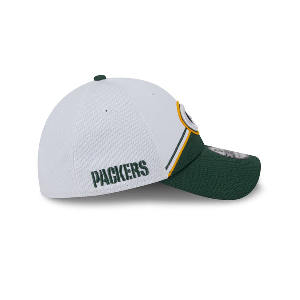 Green Bay Packers White Sideline 39THIRTY Stretch Fit