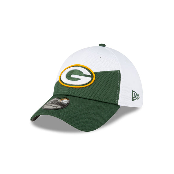 Green Bay Packers White Sideline 39THIRTY Stretch Fit