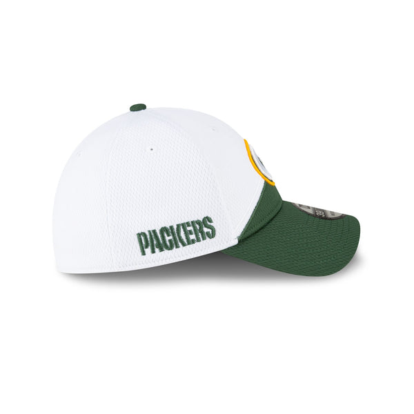 Green Bay Packers White Sideline 39THIRTY Stretch Fit