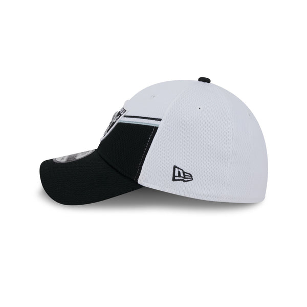 Las Vegas Raiders White Sideline 39THIRTY Stretch Fit