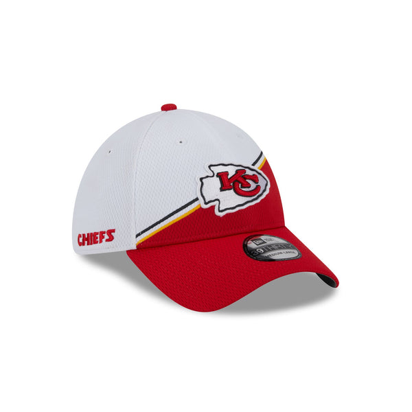 Kansas City Chiefs White Sideline 39THIRTY Stretch Fit