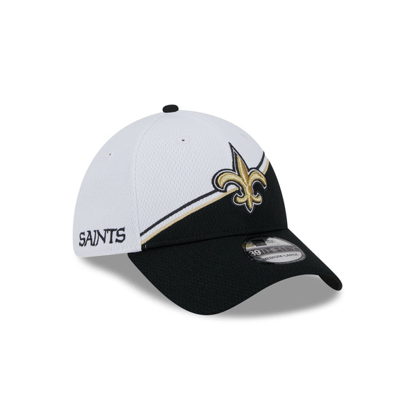New Orleans Saints White Sideline 39THIRTY Stretch Fit