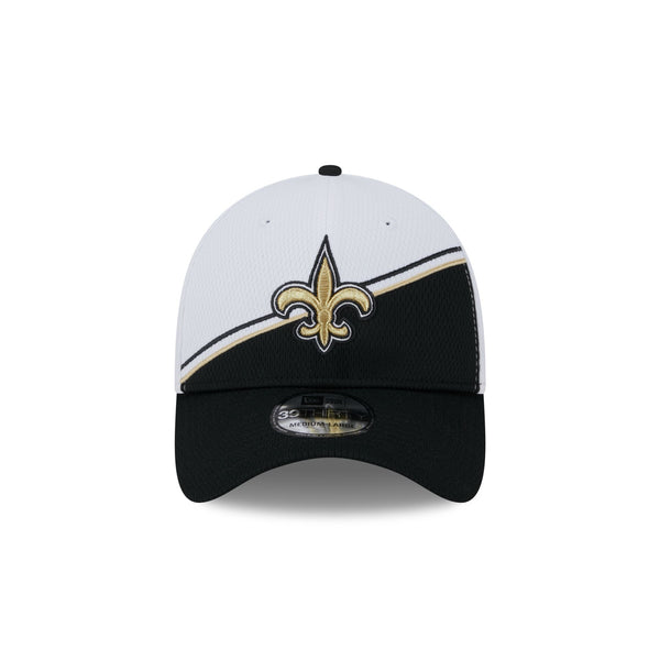 New Orleans Saints White Sideline 39THIRTY Stretch Fit