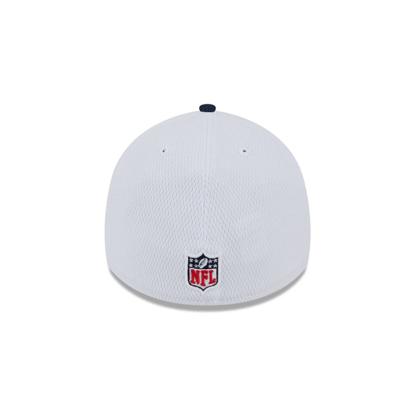 New England Patriots White Sideline 39THIRTY Stretch Fit