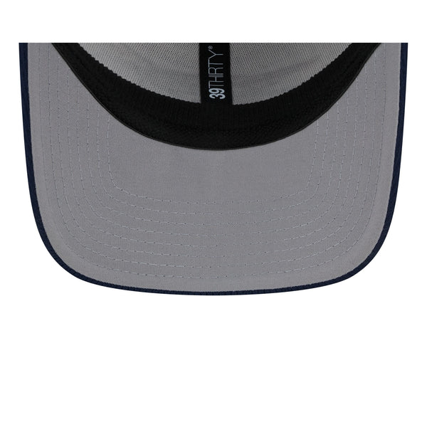 New England Patriots White Sideline 39THIRTY Stretch Fit