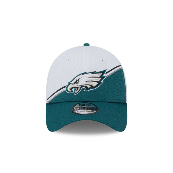 Philadelphia Eagles White Sideline 39THIRTY Stretch Fit
