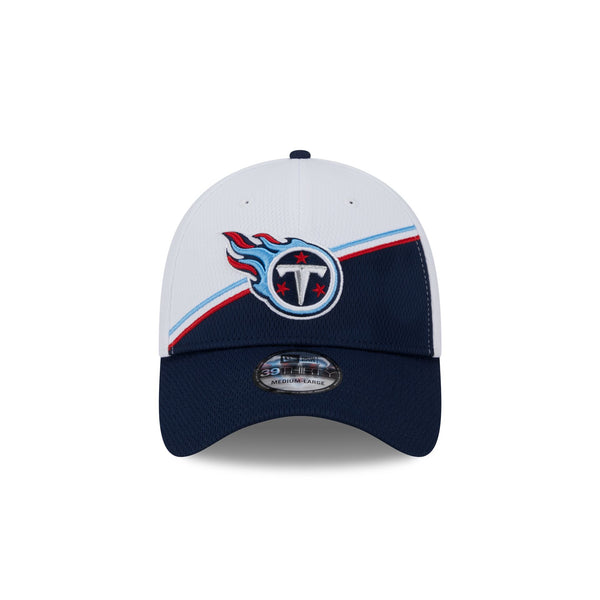 Tennessee Titans White Sideline 39THIRTY Stretch Fit