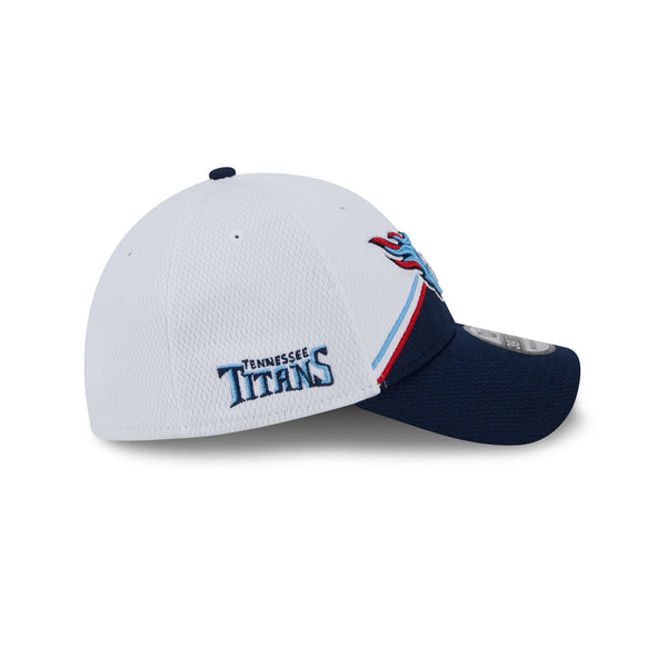 Tennessee Titans White Sideline 39THIRTY Stretch Fit