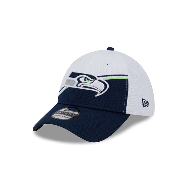 Seattle Seahawks White Sideline 39THIRTY Stretch Fit New Era