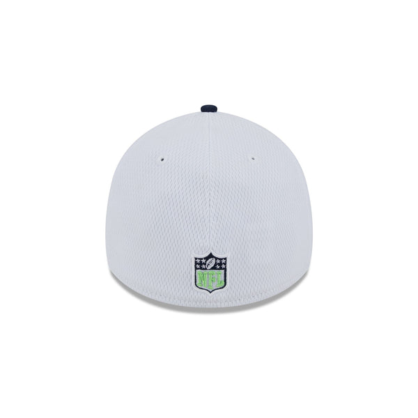 Seattle Seahawks White Sideline 39THIRTY Stretch Fit