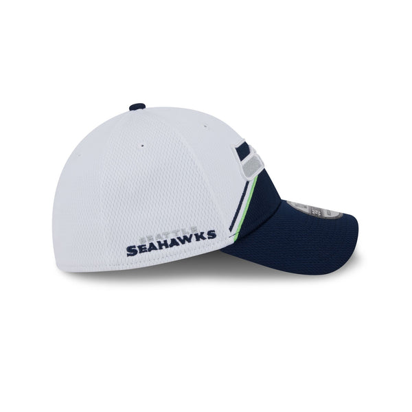 Seattle Seahawks White Sideline 39THIRTY Stretch Fit