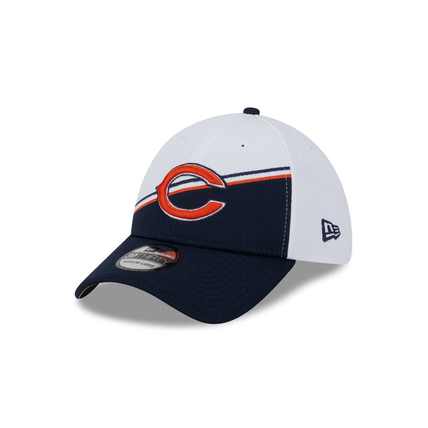 Chicago Bears White Sideline 39THIRTY Stretch Fit New Era