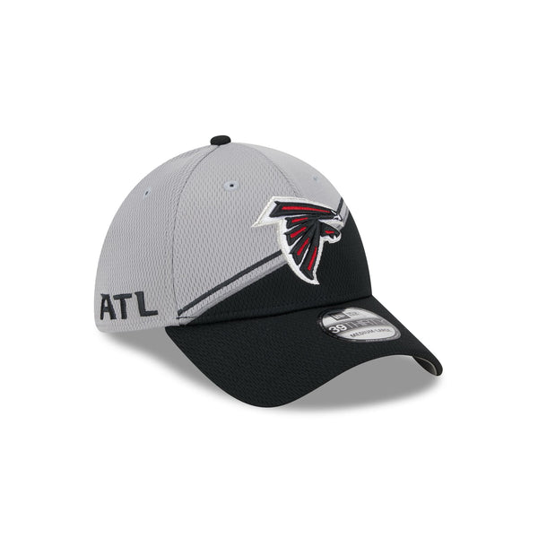 Atlanta Falcons Grey Sideline 39THIRTY Stretch Fit