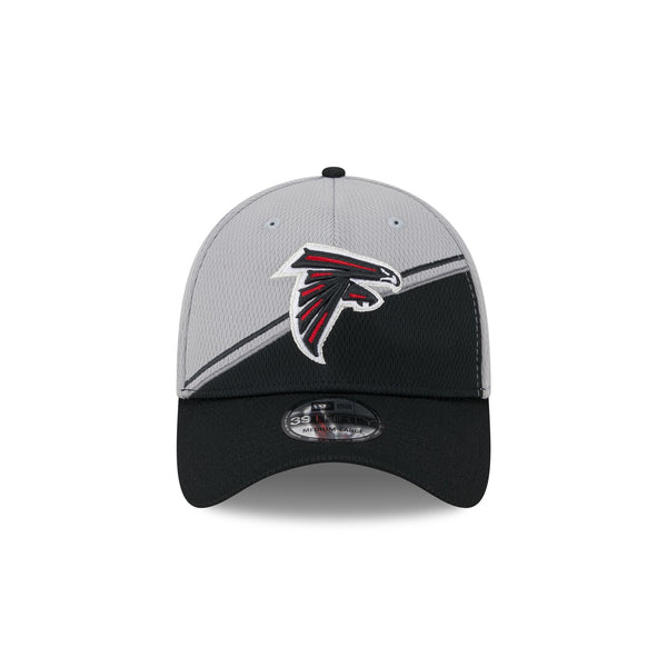 Atlanta Falcons Grey Sideline 39THIRTY Stretch Fit