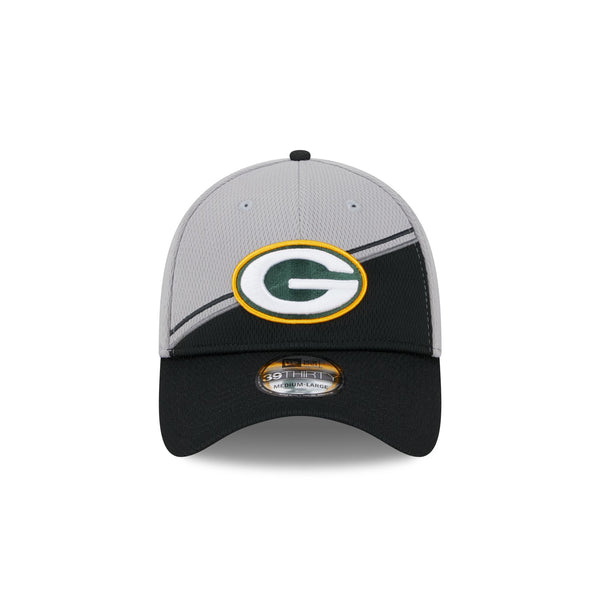 Green Bay Packers Grey Sideline 39THIRTY Stretch Fit