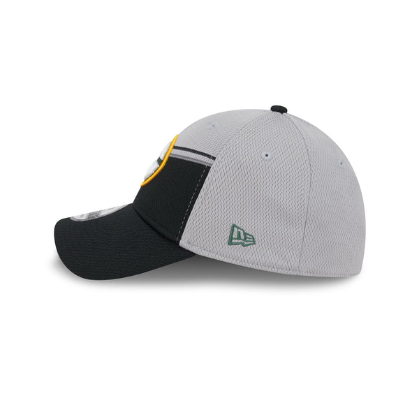 Green Bay Packers Grey Sideline 39THIRTY Stretch Fit
